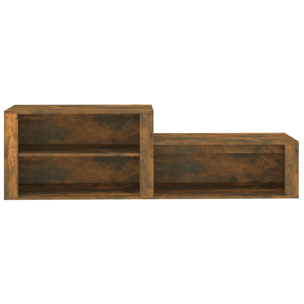 8720287223214_g_en_hd_3 vidaXL Shoe Cabinet Smoked Oak 150x35x45 cm Engineered Wood - Image 5