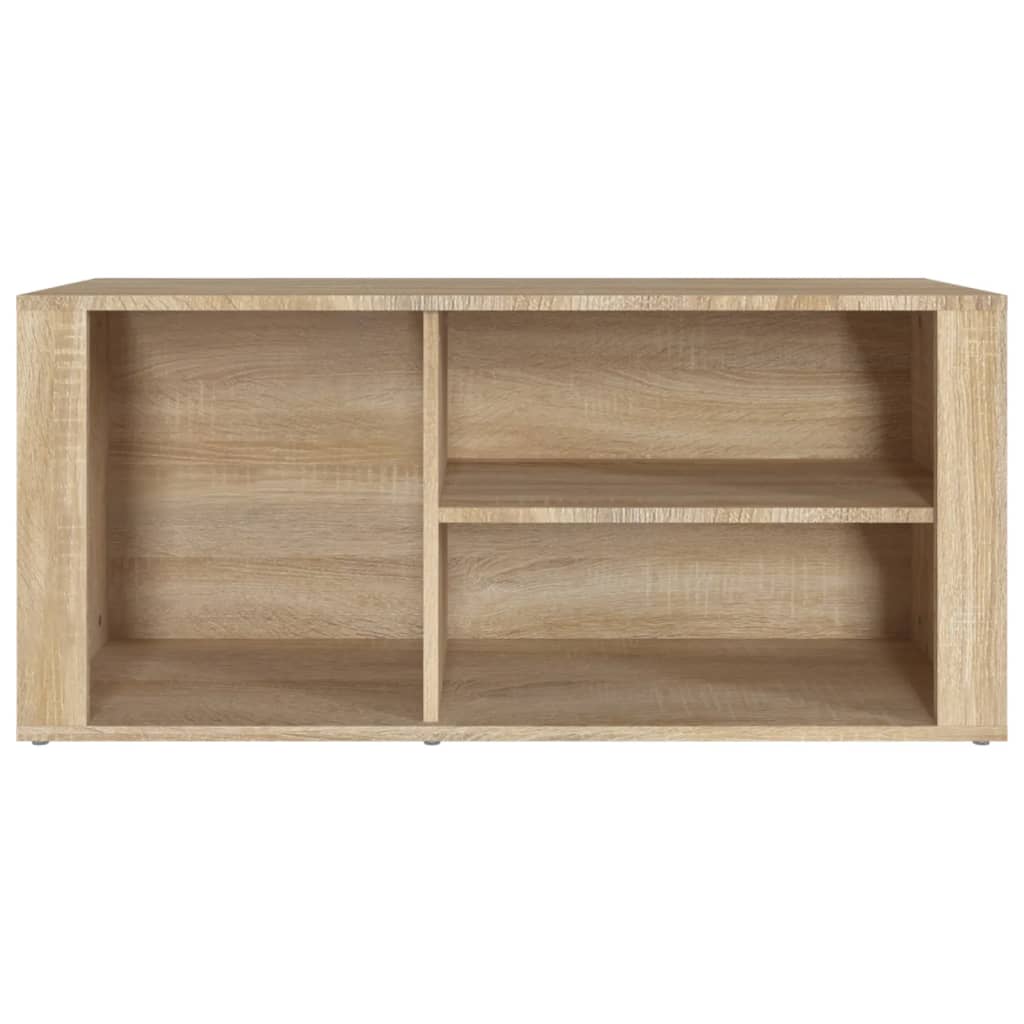 8720287223276_g_en_hd_3 vidaXL Shoe Cabinet Sonoma Oak 100x35x45 cm Engineered Wood - Image 5