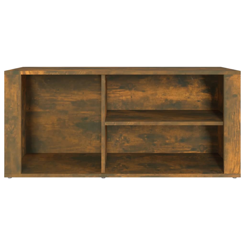8720287223290_g_en_hd_3 vidaXL Shoe Cabinet Smoked Oak 100x35x45 cm Engineered Wood - Image 5