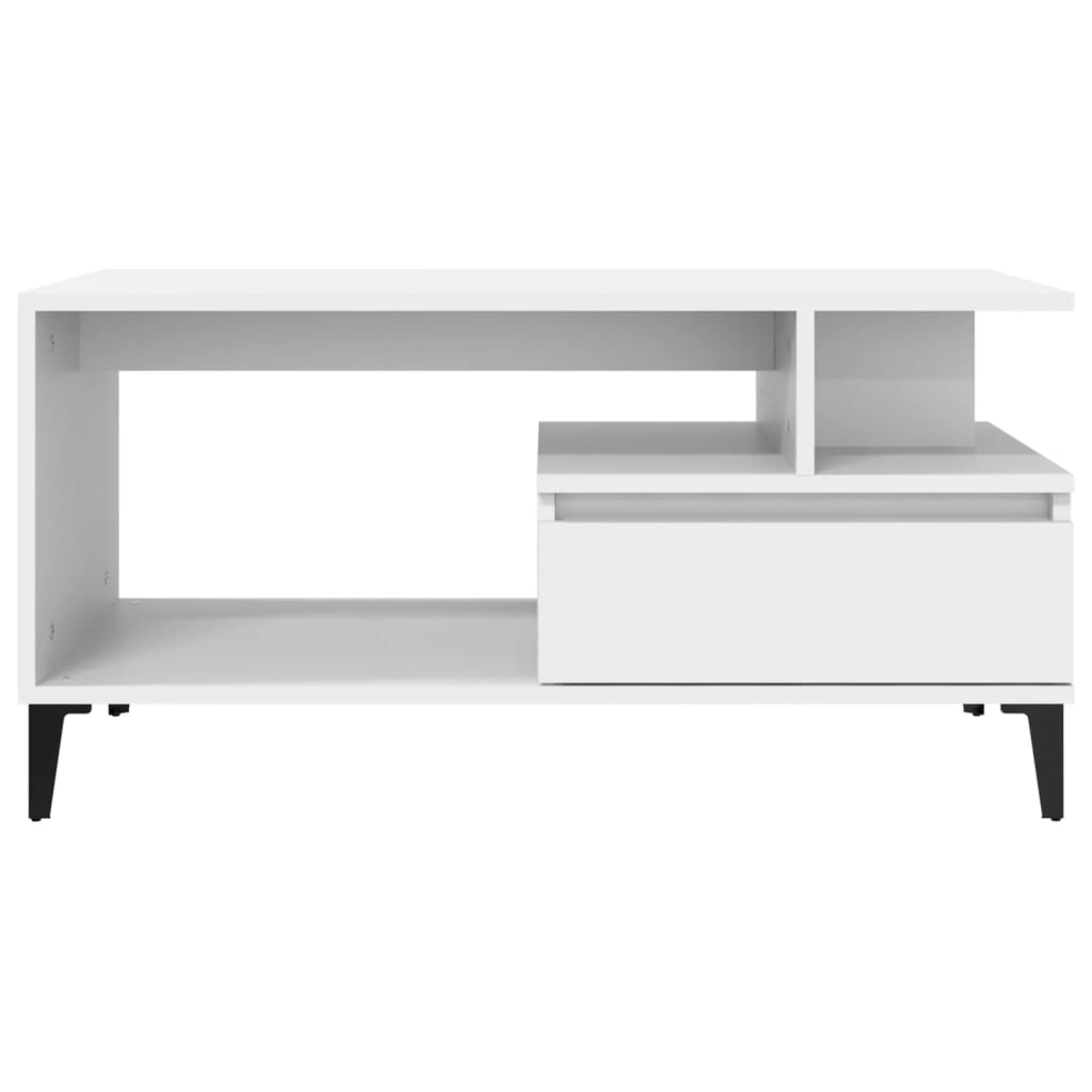 8720287224044_g_en_hd_3 vidaXL Coffee Table  White 90x49x45 cm Engineered Wood - Image 5