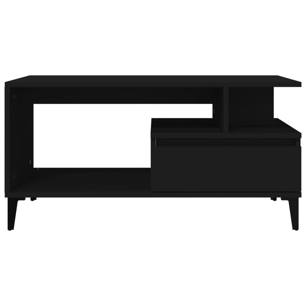 8720287224051_g_en_hd_3 vidaXL Coffee Table  Black 90x49x45 cm Engineered Wood - Image 5