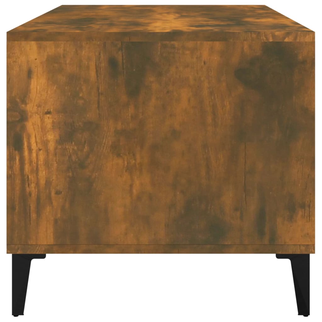 8720287224099_g_en_hd_5 vidaXL Coffee Table  Smoked Oak 90x49x45 cm Engineered Wood - Image 7