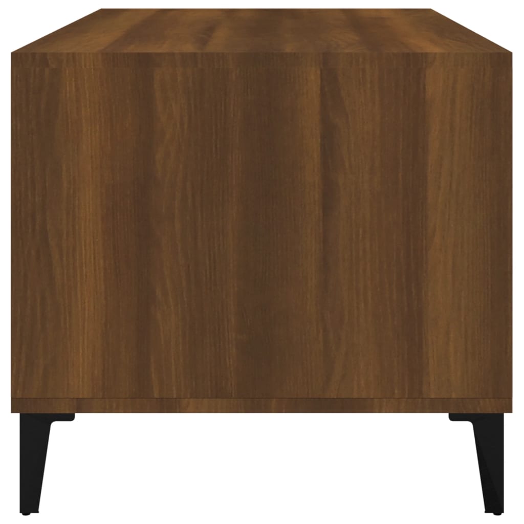 8720287224112_g_en_hd_5 vidaXL Coffee Table  Brown Oak 90x49x45 cm Engineered Wood - Image 7