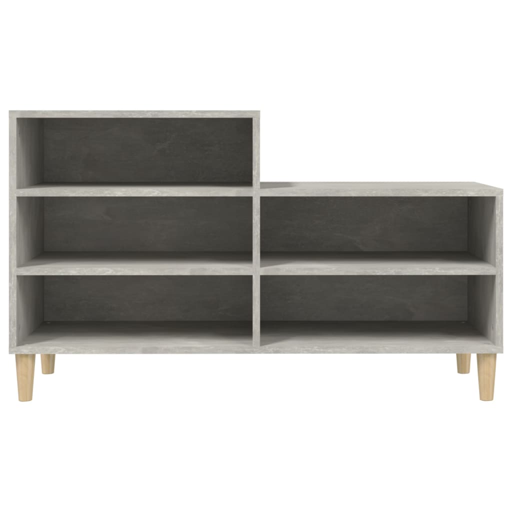 8720287224167_g_en_hd_3 vidaXL Shoe Cabinet Concrete Grey 102x36x60 cm Engineered Wood - Image 6