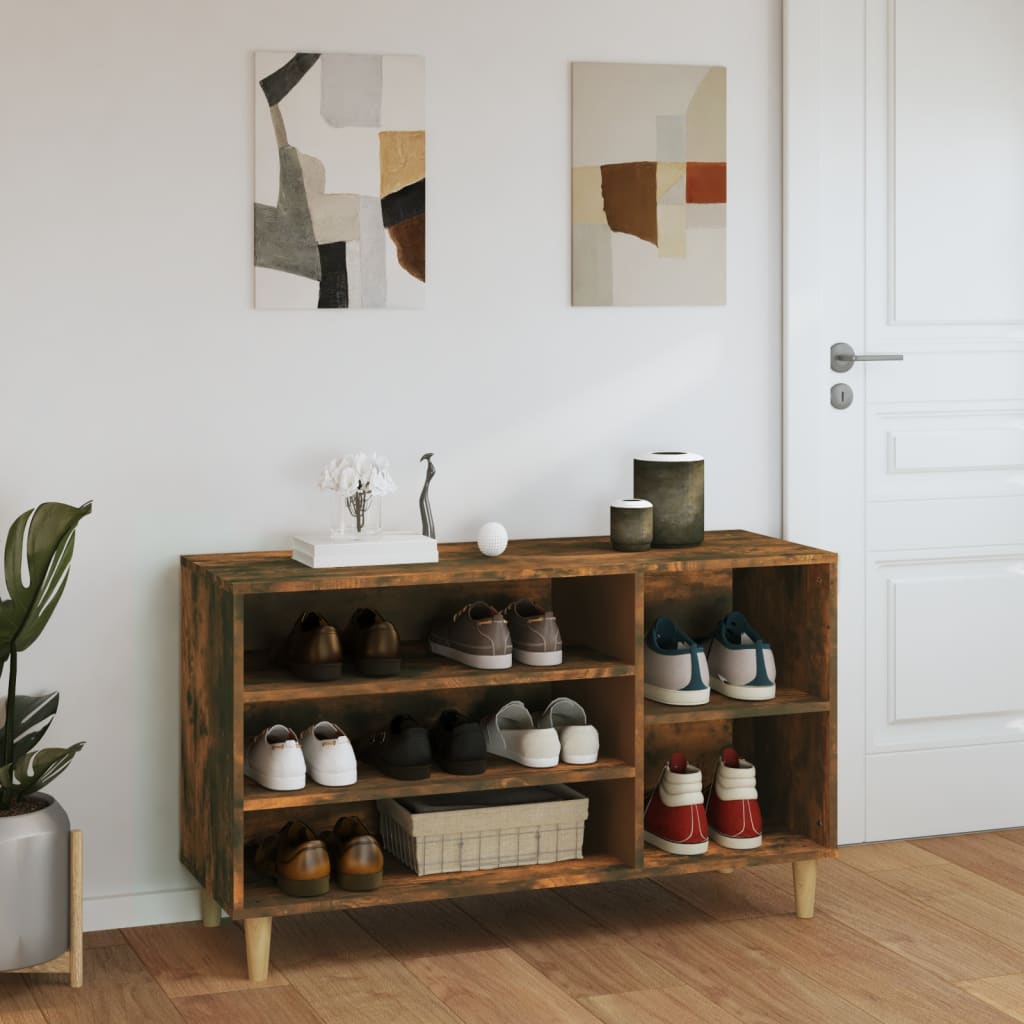8720287224334_g_en_hd_1 vidaXL Shoe Cabinet Smoked Oak 102x36x60 cm Engineered Wood - Image 4