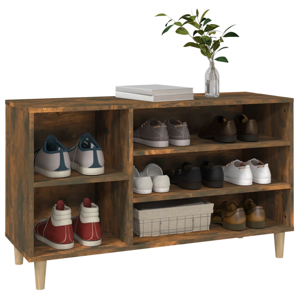 8720287224334_g_en_hd_2 vidaXL Shoe Cabinet Smoked Oak 102x36x60 cm Engineered Wood - Image 5