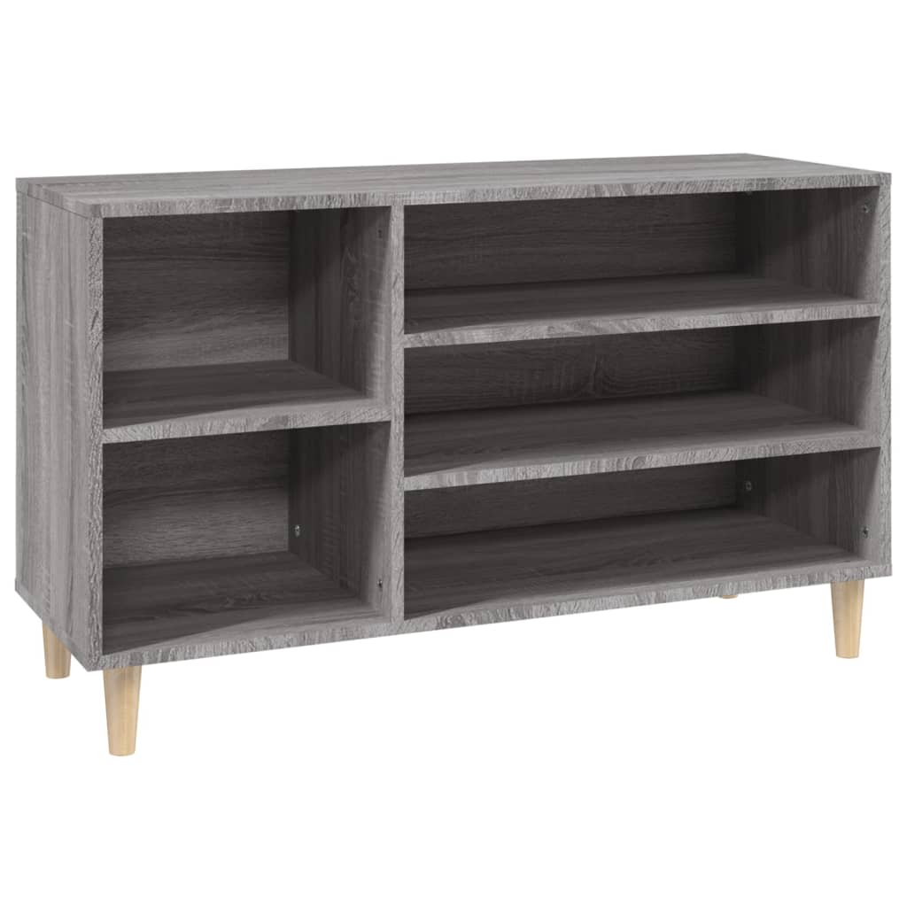 8720287224341_a_en_hd_1 vidaXL Shoe Cabinet Grey Sonoma 102x36x60 cm Engineered Wood - Image 2