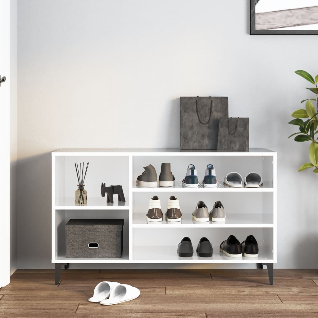 8720287224389_g_en_hd_1 vidaXL Shoe Cabinet High Gloss White 102x36x60 cm Engineered Wood - Image 4