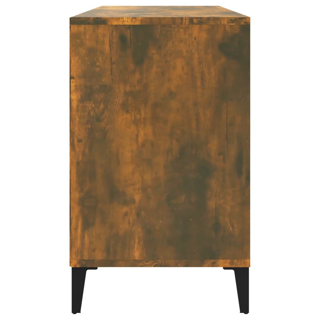 8720287224419_g_en_hd_4 vidaXL Shoe Cabinet Smoked Oak 102x36x60 cm Engineered Wood - Image 7