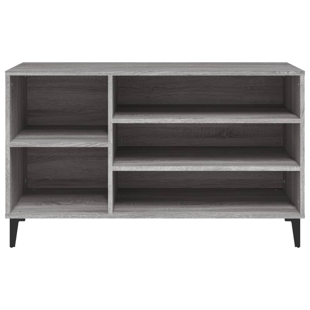 8720287224426_g_en_hd_3 vidaXL Shoe Cabinet Grey Sonoma 102x36x60 cm Engineered Wood - Image 6