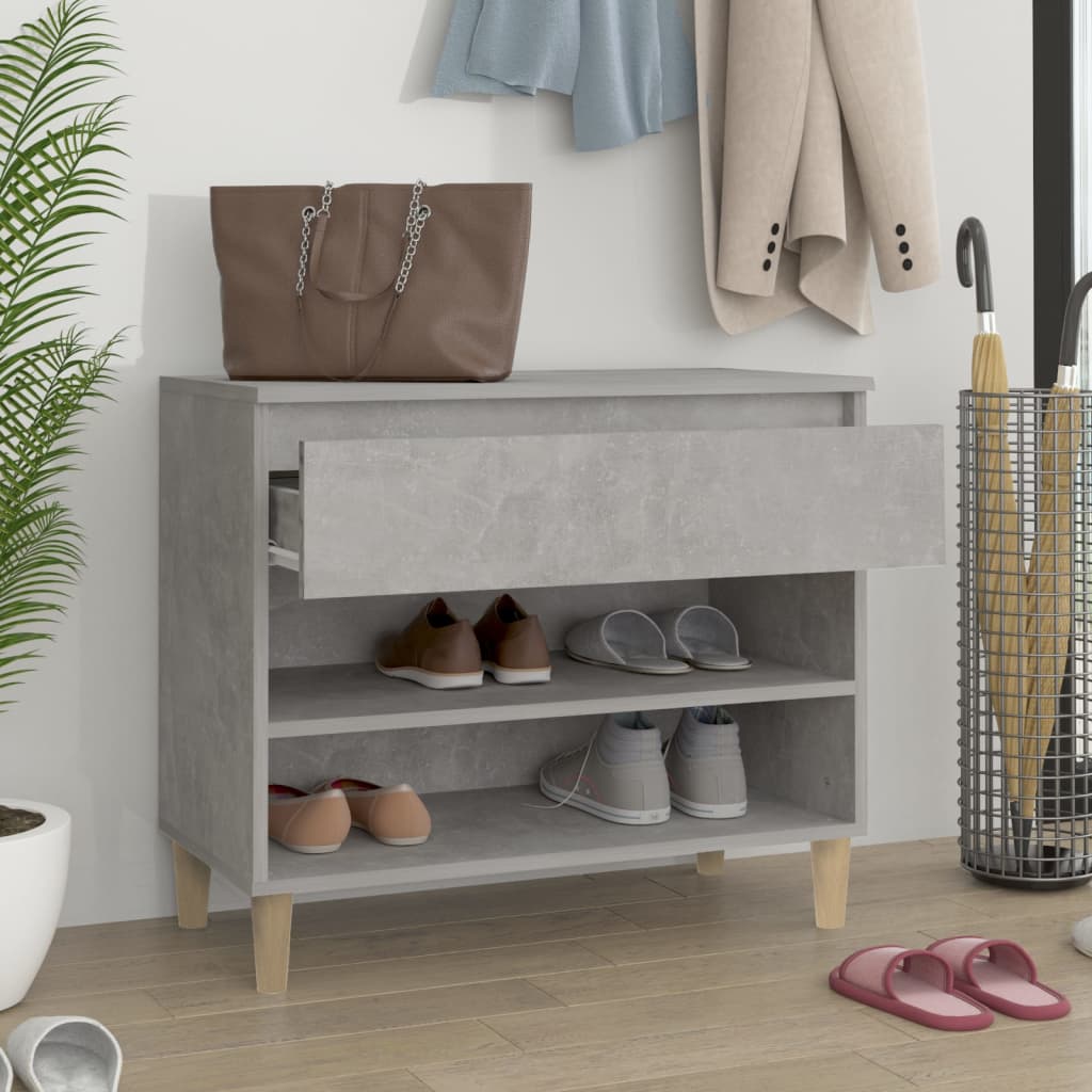 8720287224488_g_en_hd_1 vidaXL Shoe Cabinet Concrete Grey 70x36x60 cm Engineered Wood - Image 4