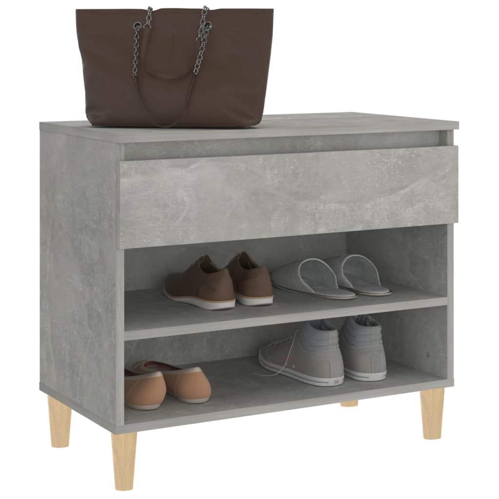 8720287224488_g_en_hd_2 vidaXL Shoe Cabinet Concrete Grey 70x36x60 cm Engineered Wood - Image 5
