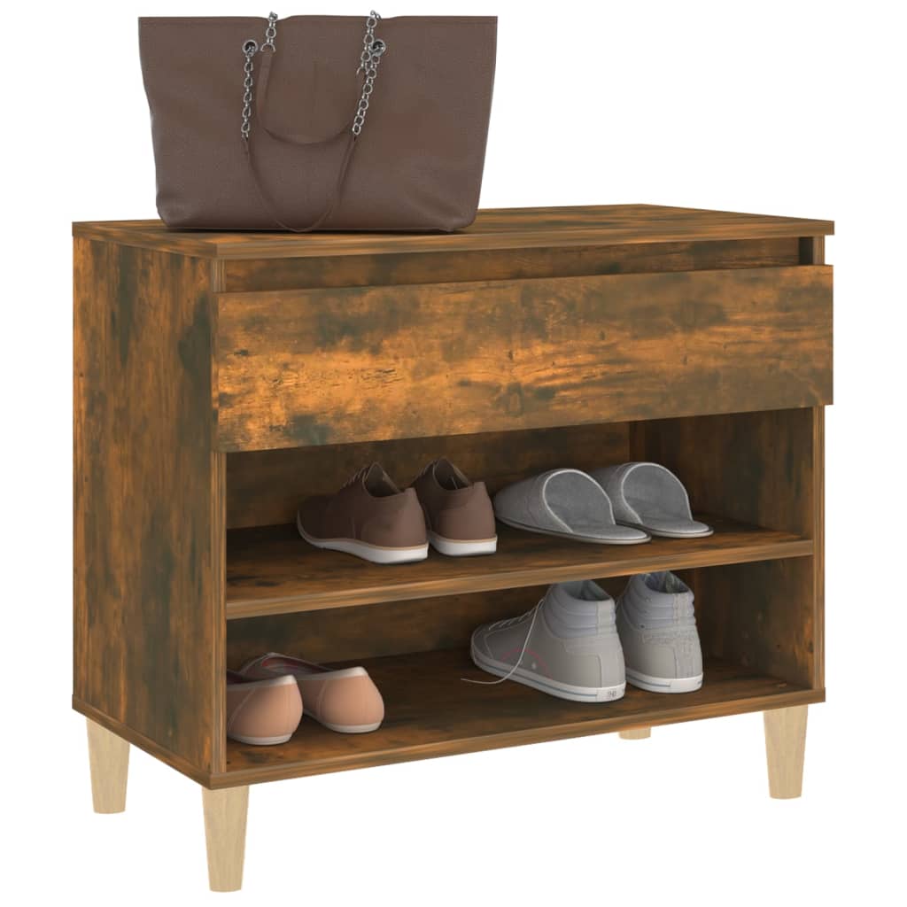 8720287224495_g_en_hd_2 vidaXL Shoe Cabinet Smoked Oak 70x36x60 cm Engineered Wood - Image 5