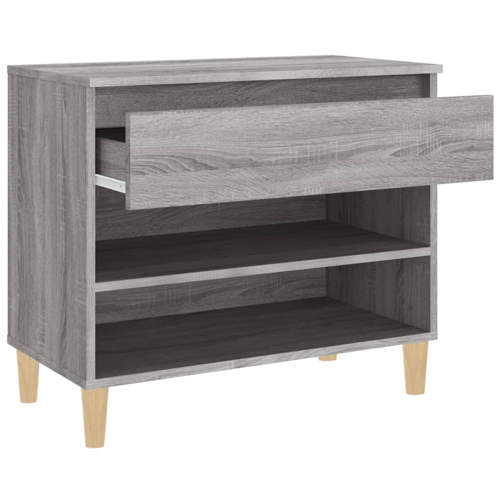 8720287224501_g_en_hd_4 vidaXL Shoe Cabinet Grey Sonoma 70x36x60 cm Engineered Wood - Image 7