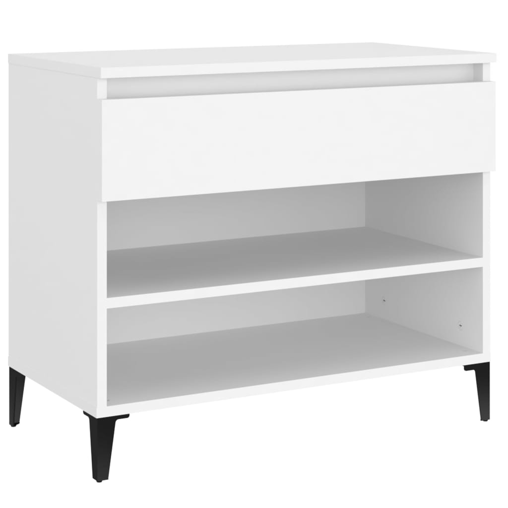 8720287224525_a_en_hd_1 vidaXL Shoe Cabinet White 70x36x60 cm Engineered Wood - Image 2