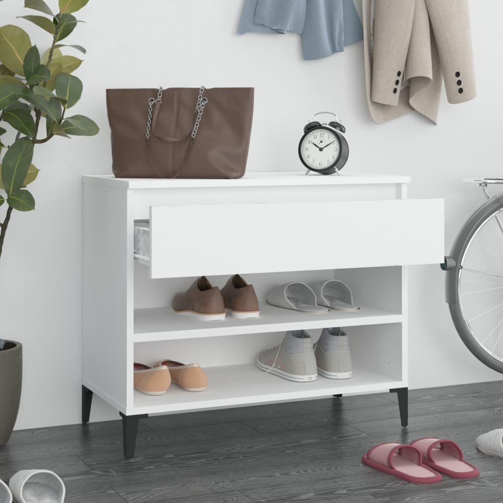 8720287224525_g_en_hd_1 vidaXL Shoe Cabinet White 70x36x60 cm Engineered Wood - Image 4