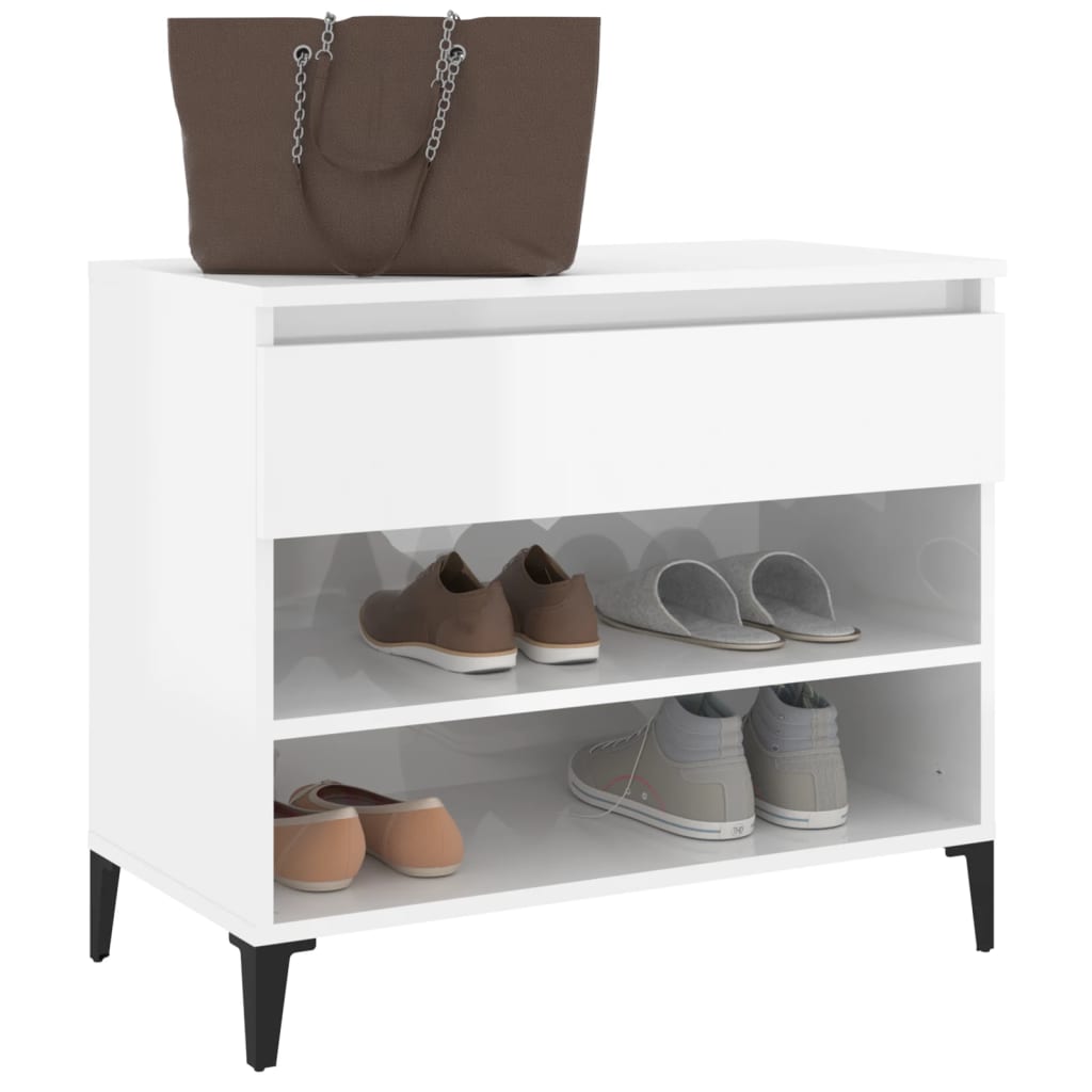 8720287224549_g_en_hd_2 vidaXL Shoe Cabinet High Gloss White 70x36x60 cm Engineered Wood - Image 5