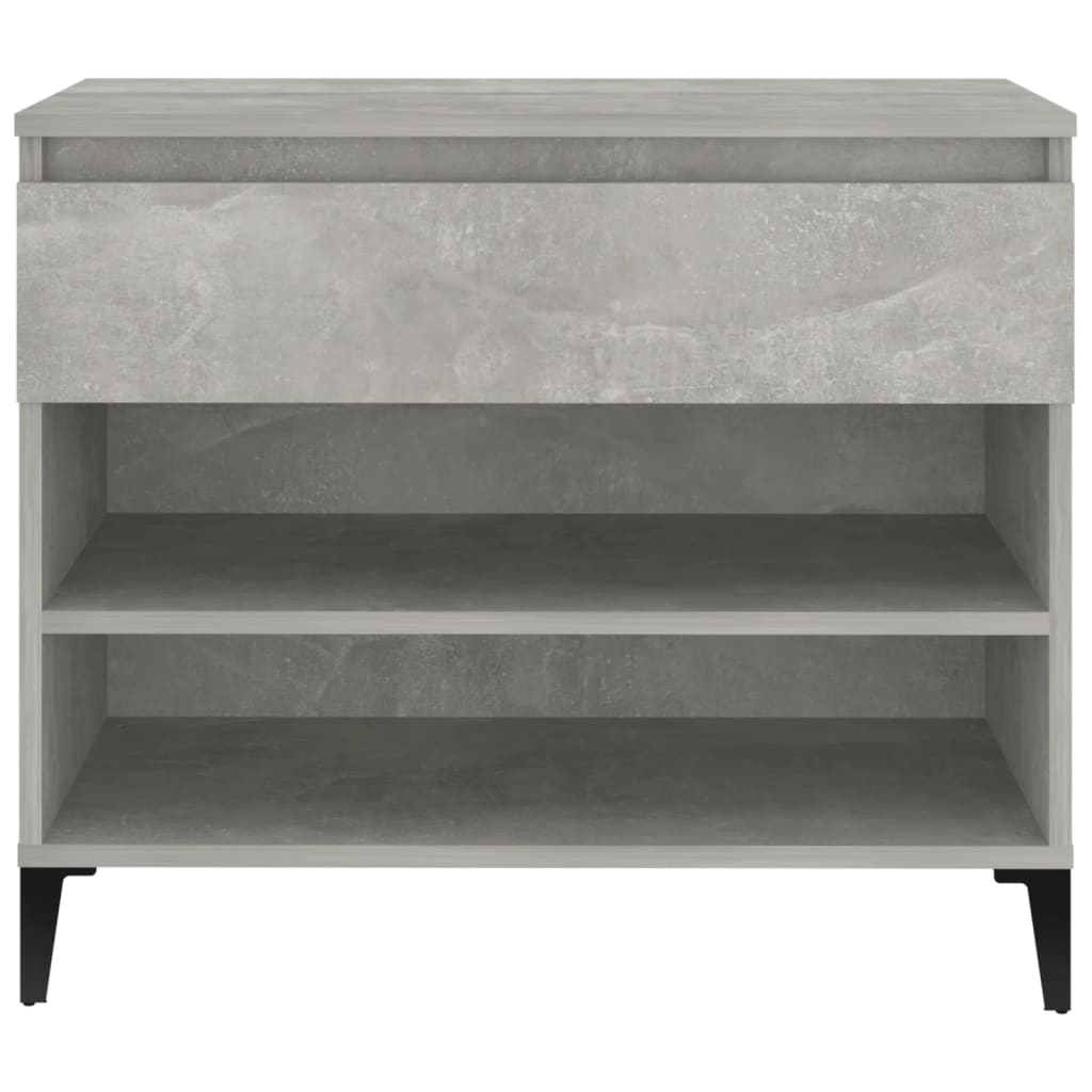 8720287224563_g_en_hd_5 vidaXL Shoe Cabinet Concrete Grey 70x36x60 cm Engineered Wood - Image 8