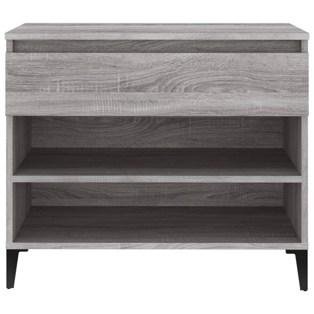 8720287224587_g_en_hd_5 vidaXL Shoe Cabinet Grey Sonoma 70x36x60 cm Engineered Wood - Image 8