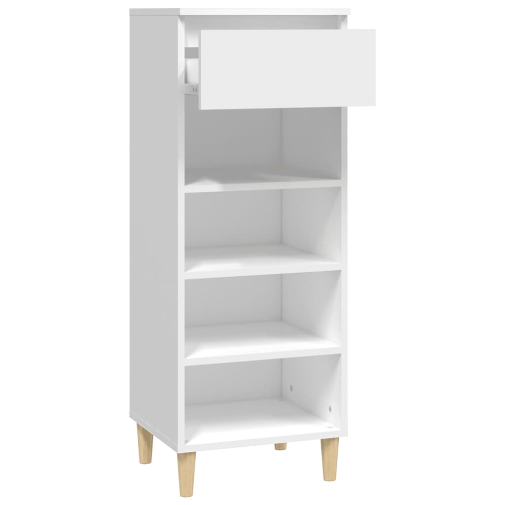8720287224600_g_en_hd_2 vidaXL Shoe Cabinet White 40x36x105 cm Engineered Wood - Image 5