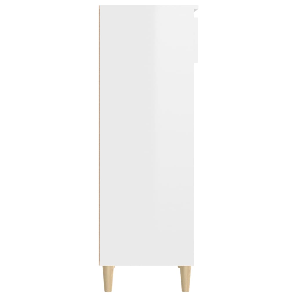 8720287224624_g_en_hd_3 vidaXL Shoe Cabinet High Gloss White 40x36x105 cm Engineered Wood - Image 6