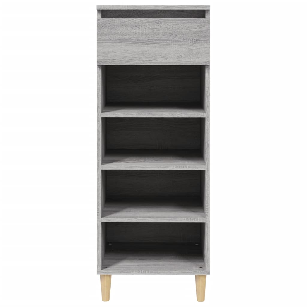 8720287224662_g_en_hd_5 vidaXL Shoe Cabinet Grey Sonoma 40x36x105 cm Engineered Wood - Image 8