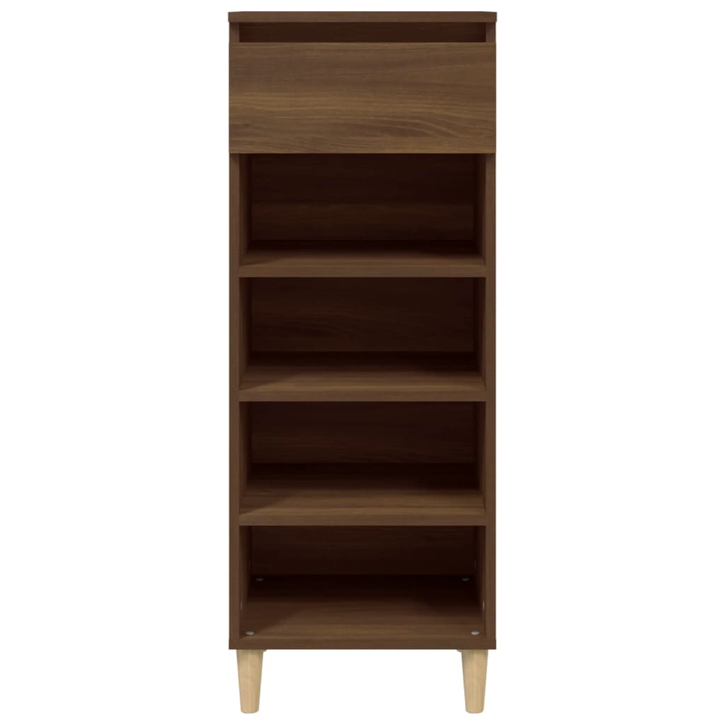 8720287224679_g_en_hd_1 vidaXL Shoe Cabinet Brown Oak 40x36x105 cm Engineered Wood - Image 4