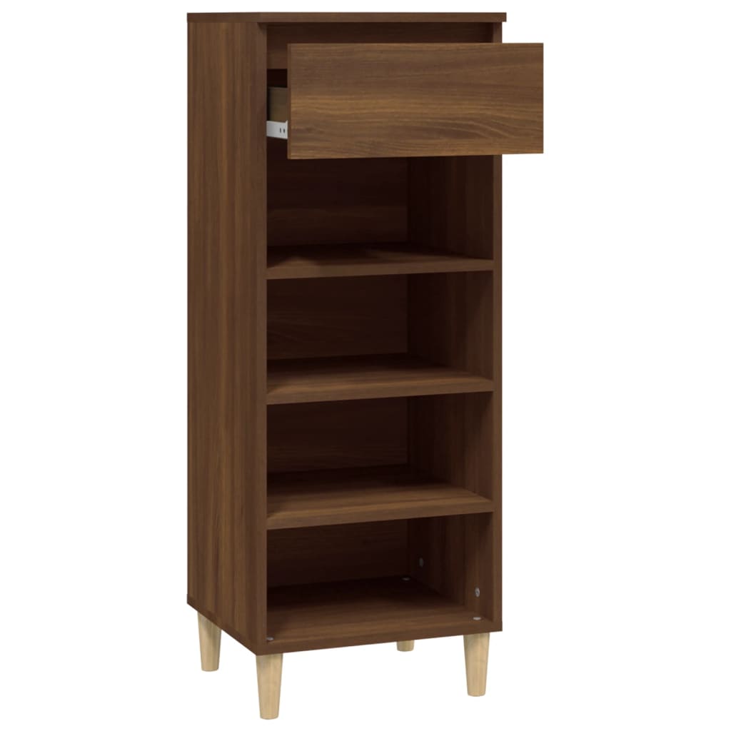 8720287224679_g_en_hd_2 vidaXL Shoe Cabinet Brown Oak 40x36x105 cm Engineered Wood - Image 5