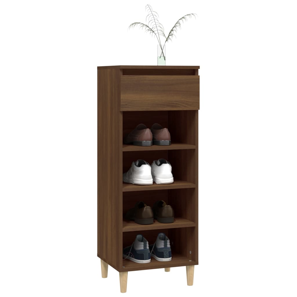 8720287224679_g_en_hd_6 vidaXL Shoe Cabinet Brown Oak 40x36x105 cm Engineered Wood - Image 9