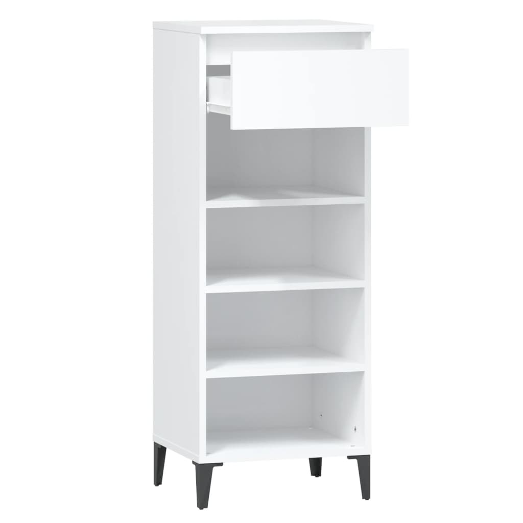 8720287224686_g_en_hd_4 vidaXL Shoe Rack White 40x36x105 cm Engineered Wood - Image 7