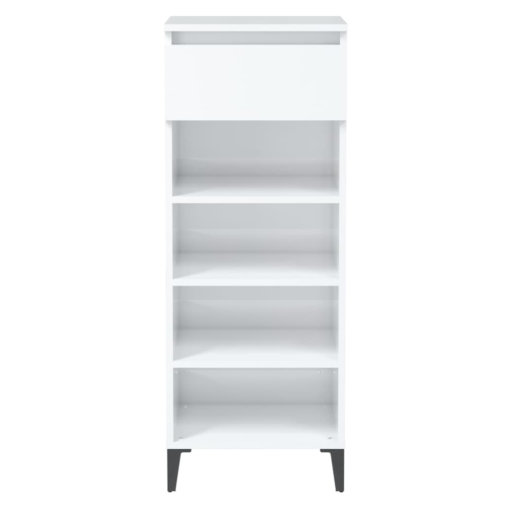 8720287224709_g_en_hd_3 vidaXL Shoe Rack High Gloss White 40x36x105 cm Engineered Wood - Image 6