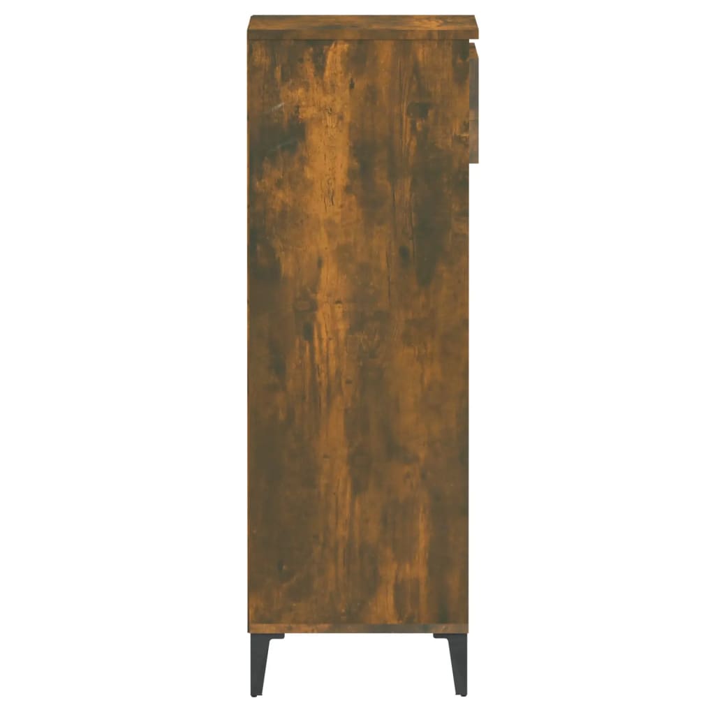 8720287224730_g_en_hd_5 vidaXL Shoe Rack Smoked Oak 40x36x105 cm Engineered Wood - Image 8