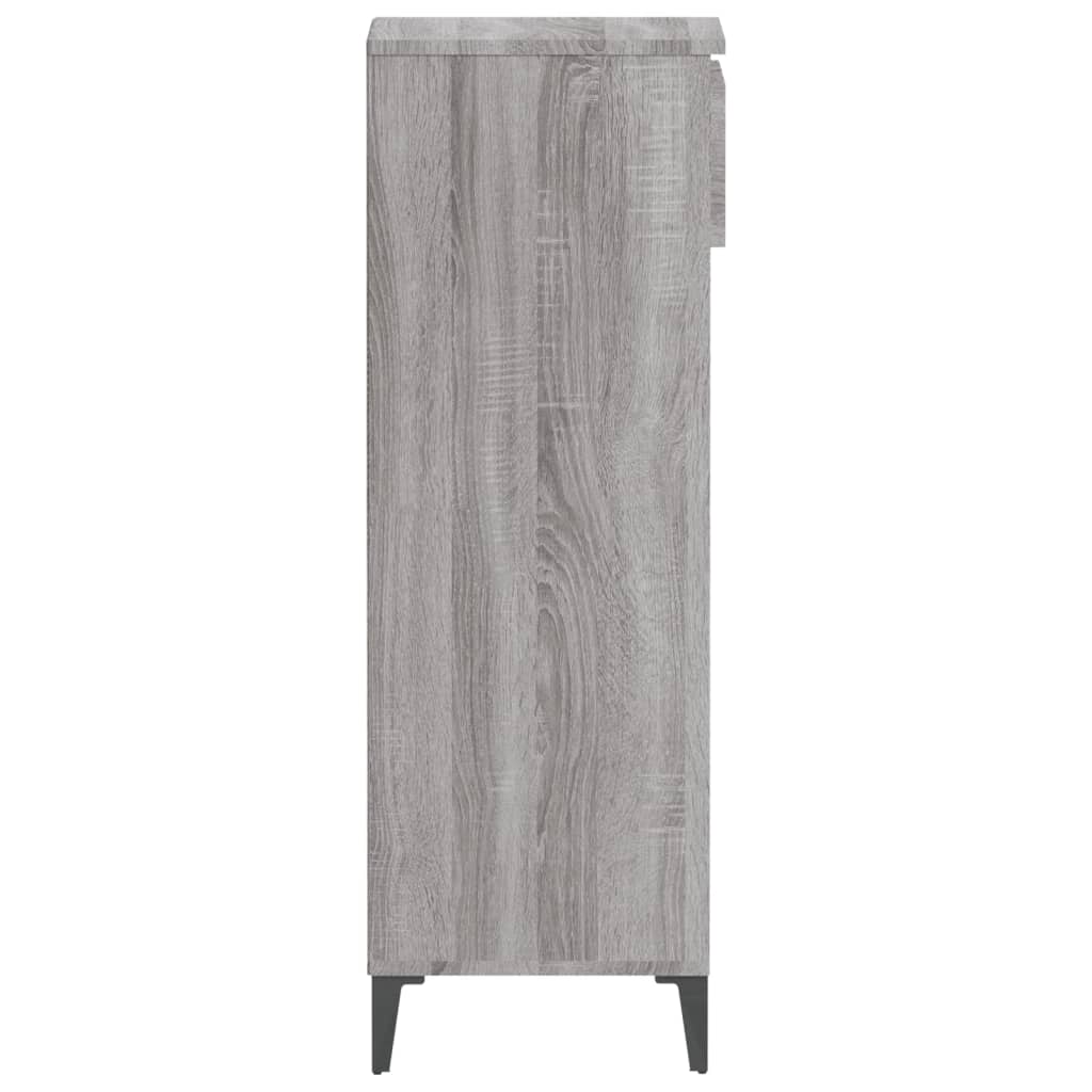 8720287224747_g_en_hd_5 vidaXL Shoe Rack Grey Sonoma 40x36x105 cm Engineered Wood - Image 8