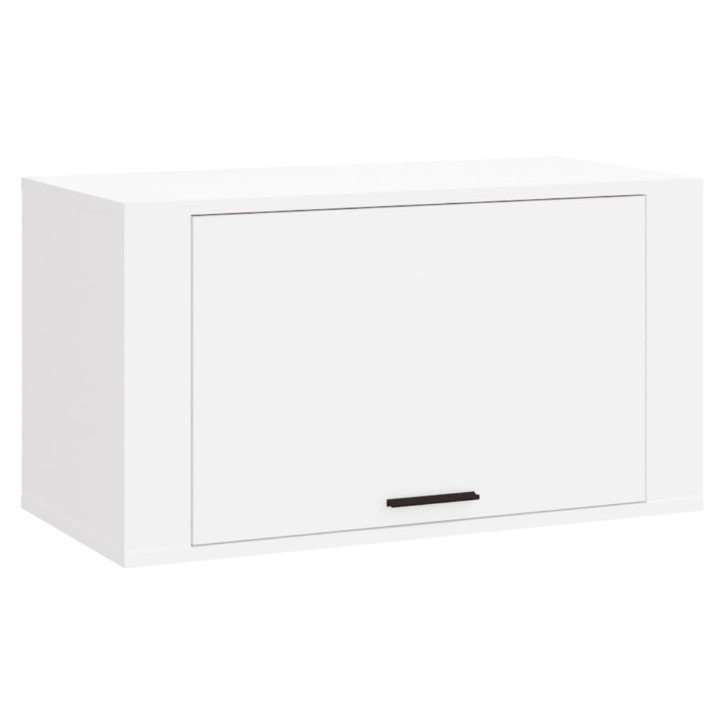 8720287224761_a_en_hd_1 vidaXL Wall-mounted Shoe Cabinet White 70x35x38 cm Engineered Wood - Image 2