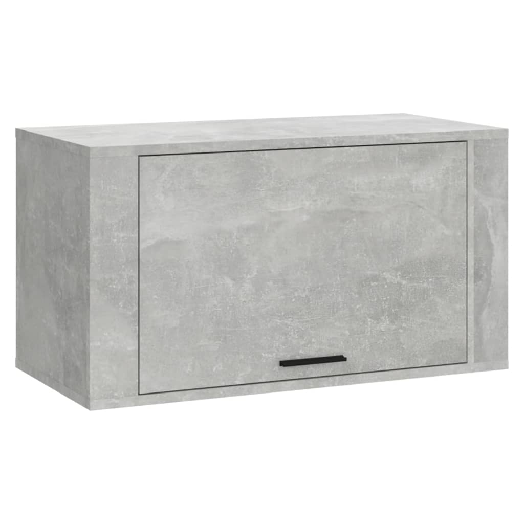 8720287224808_a_en_hd_1 vidaXL Wall-mounted Shoe Cabinet Concrete Grey 70x35x38 cm Engineered Wood - Image 2