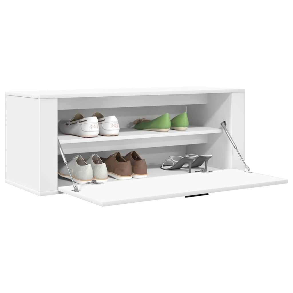8720287224846_g_en_hd_2 vidaXL Wall Shoe Cabinet White 100x35x38 cm Engineered Wood - Image 4