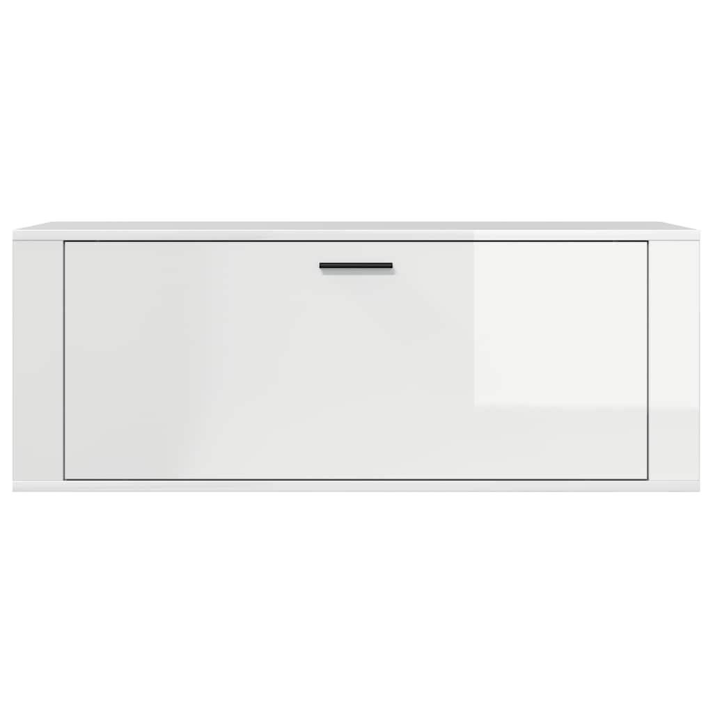 8720287224860_g_en_hd_3 vidaXL Wall Shoe Cabinet High Gloss White 100x35x38 cm Engineered Wood - Image 5