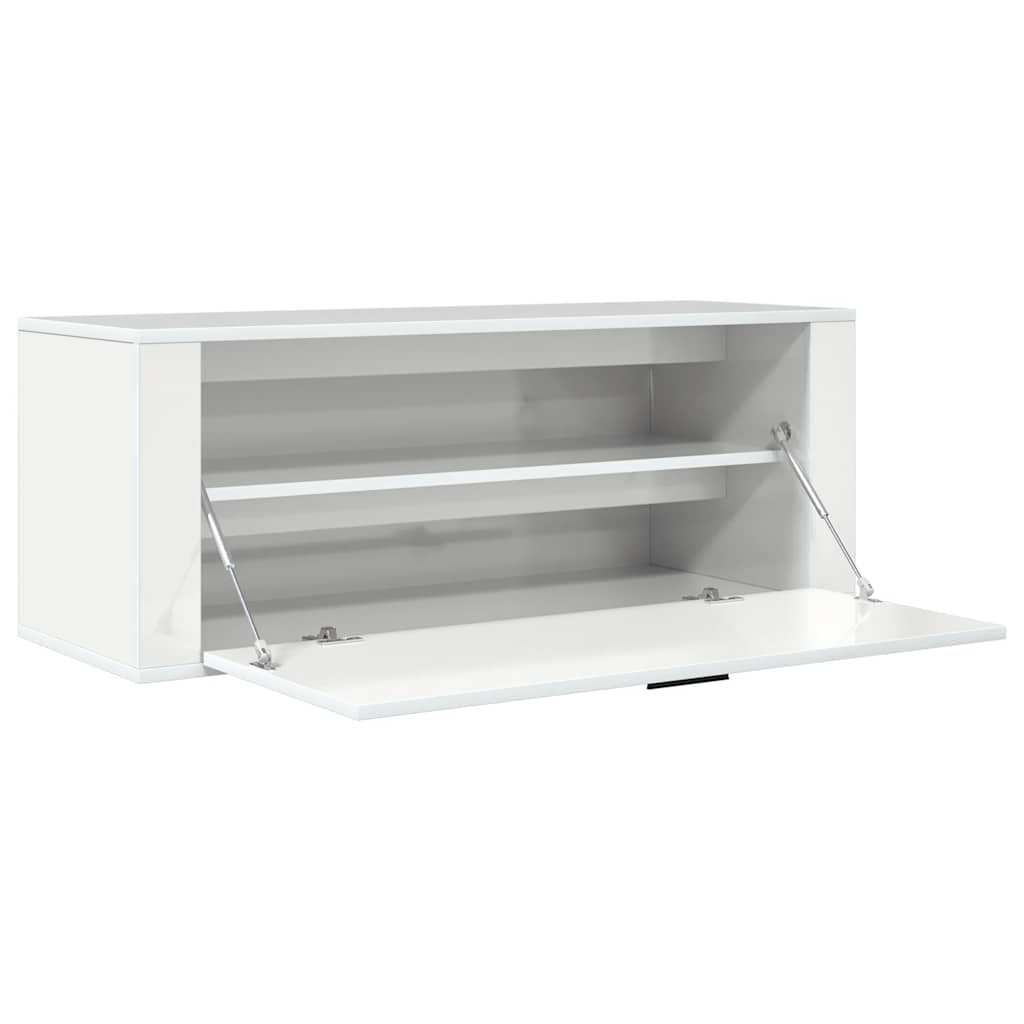 8720287224860_g_en_hd_4 vidaXL Wall Shoe Cabinet High Gloss White 100x35x38 cm Engineered Wood - Image 6