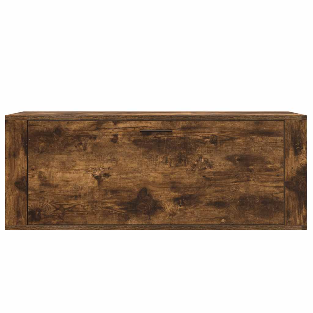 8720287224891_g_en_hd_3 vidaXL Wall Shoe Cabinet Smoked Oak 100x35x38 cm Engineered Wood - Image 5