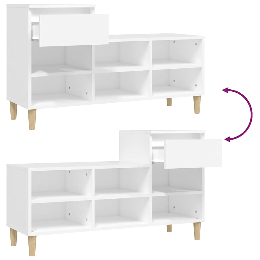 8720287225409_g_en_hd_7 vidaXL Shoe Cabinet White 102x36x60 cm Engineered Wood - Image 10