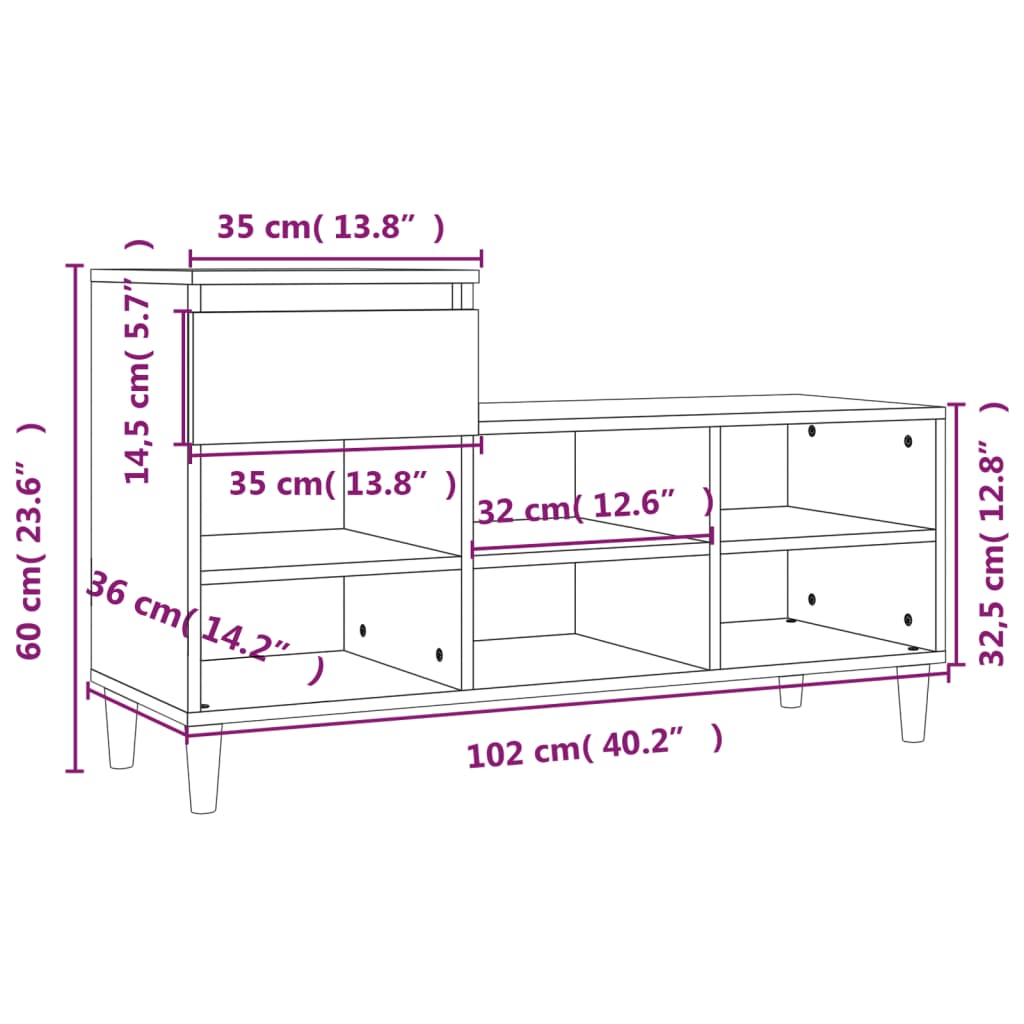 8720287225423_g_en_hd_9 vidaXL Shoe Cabinet High Gloss White 102x36x60 cm Engineered Wood - Image 12