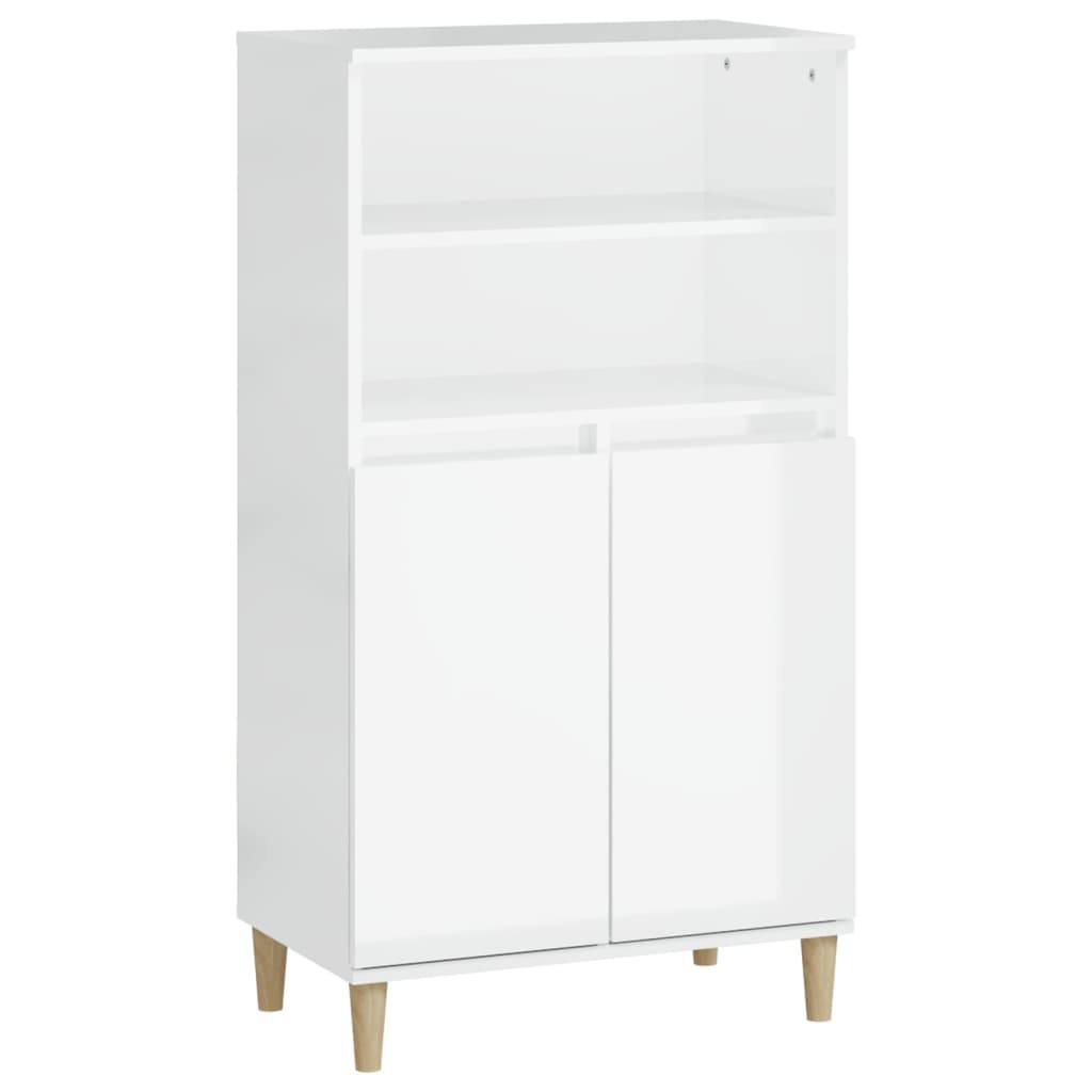 8720287225584_a_en_hd_1 vidaXL Highboard High Gloss White 60x36x110 cm Engineered Wood - Image 2