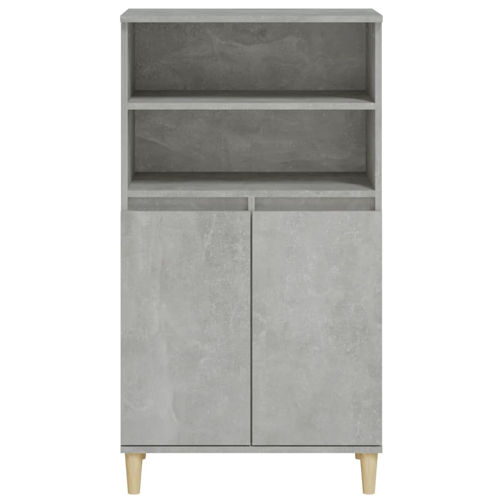 8720287225607_g_en_hd_1 vidaXL Highboard Concrete Grey 60x36x110 cm Engineered Wood - Image 4