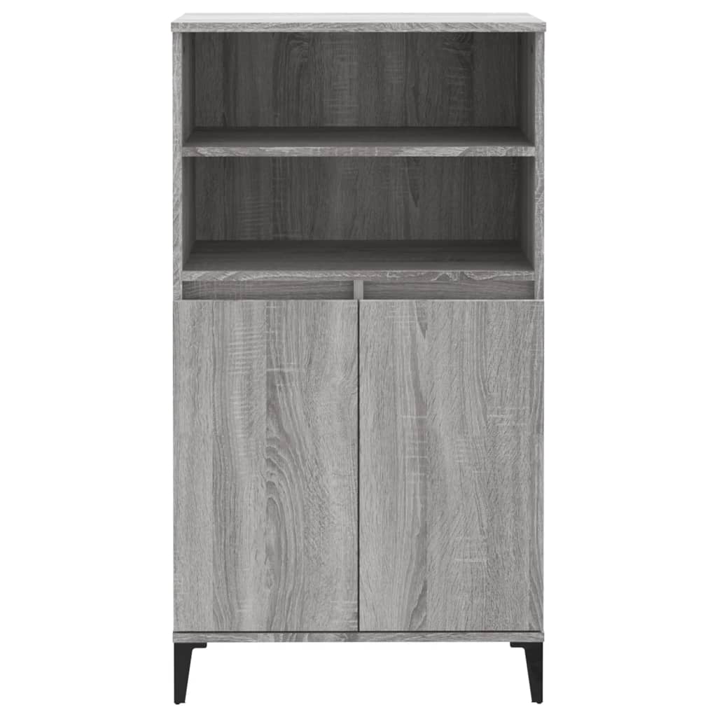 8720287225706_g_en_hd_1 vidaXL Highboard Grey Sonoma 60x36x110 cm Engineered Wood - Image 4