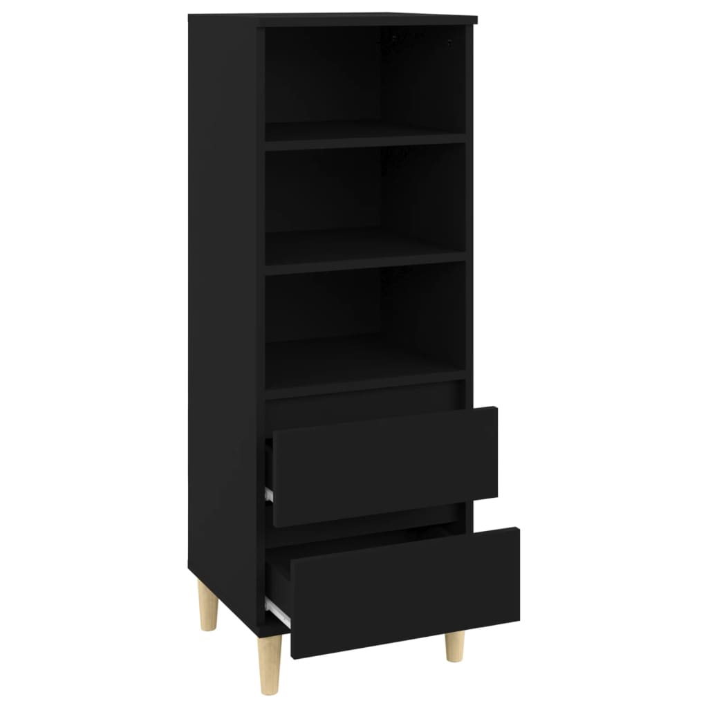 8720287225737_g_en_hd_2 vidaXL Highboard Black 40x36x110 cm Engineered Wood - Image 5