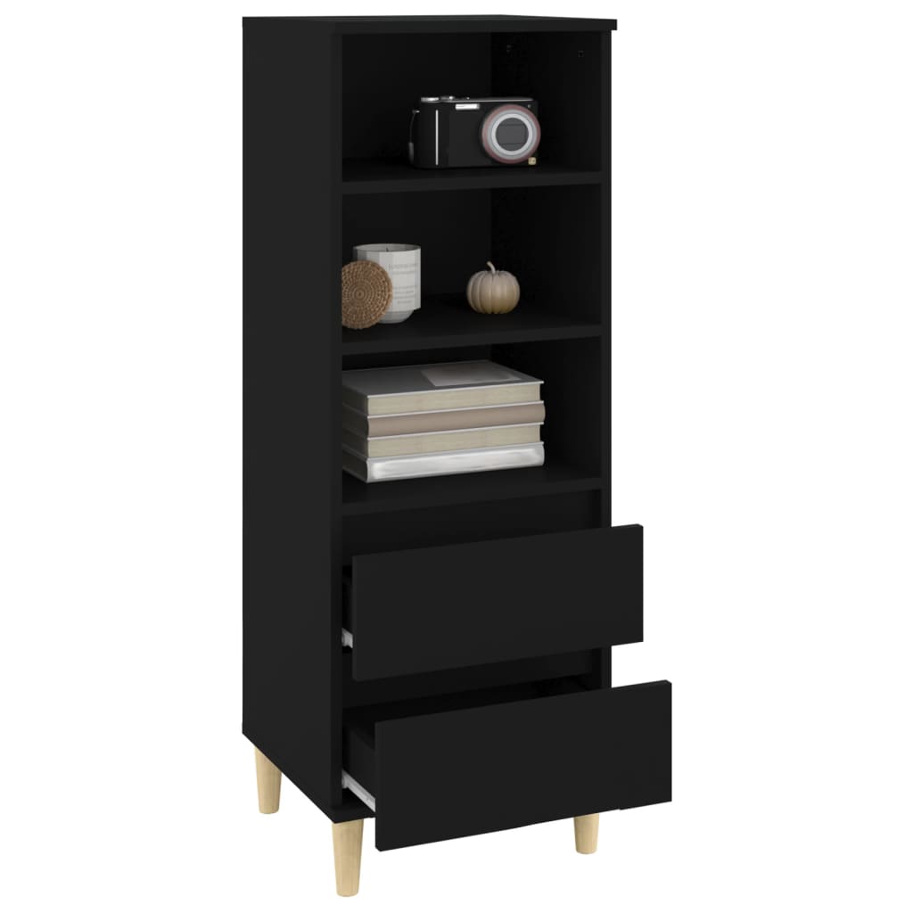 8720287225737_g_en_hd_5 vidaXL Highboard Black 40x36x110 cm Engineered Wood - Image 8