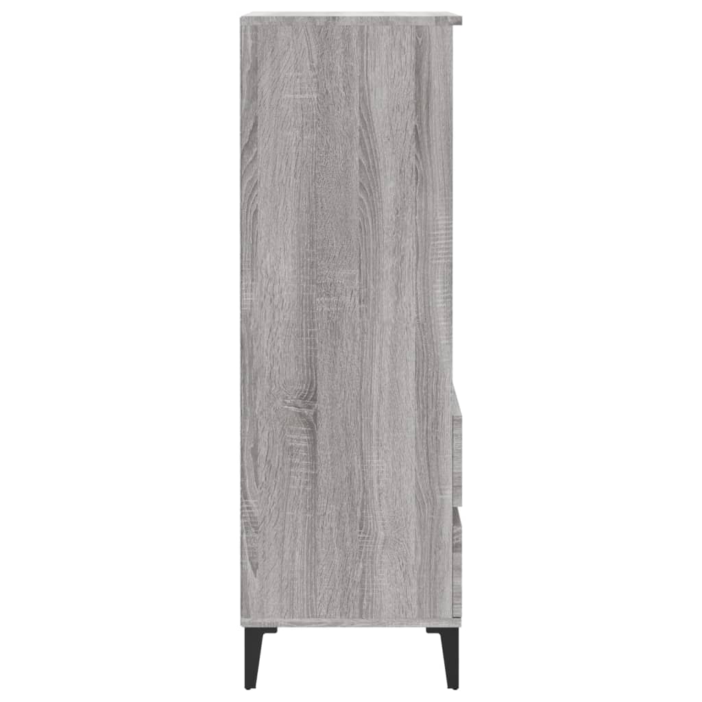 8720287225867_g_en_hd_3 vidaXL Highboard Grey Sonoma 40x36x110 cm Engineered Wood - Image 6