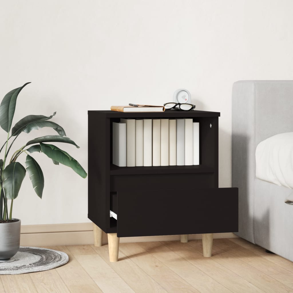 8720287225904_g_en_hd_1 vidaXL Bedside Cabinet Black 40x35x50 cm - Image 4