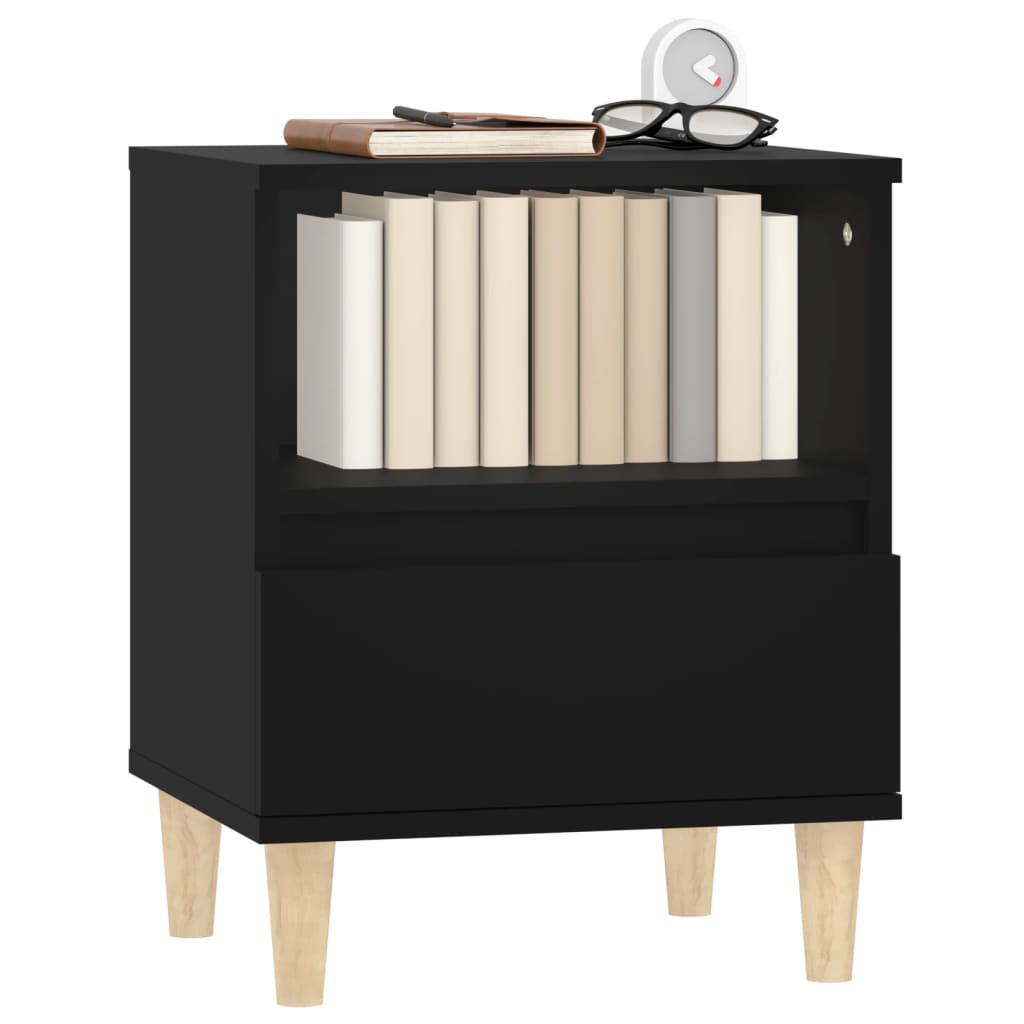 8720287225904_g_en_hd_2 vidaXL Bedside Cabinet Black 40x35x50 cm - Image 5