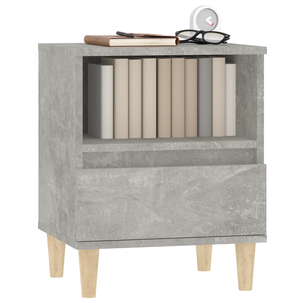 8720287225966_g_en_hd_2 vidaXL Bedside Cabinet Concrete Grey 40x35x50 cm - Image 5